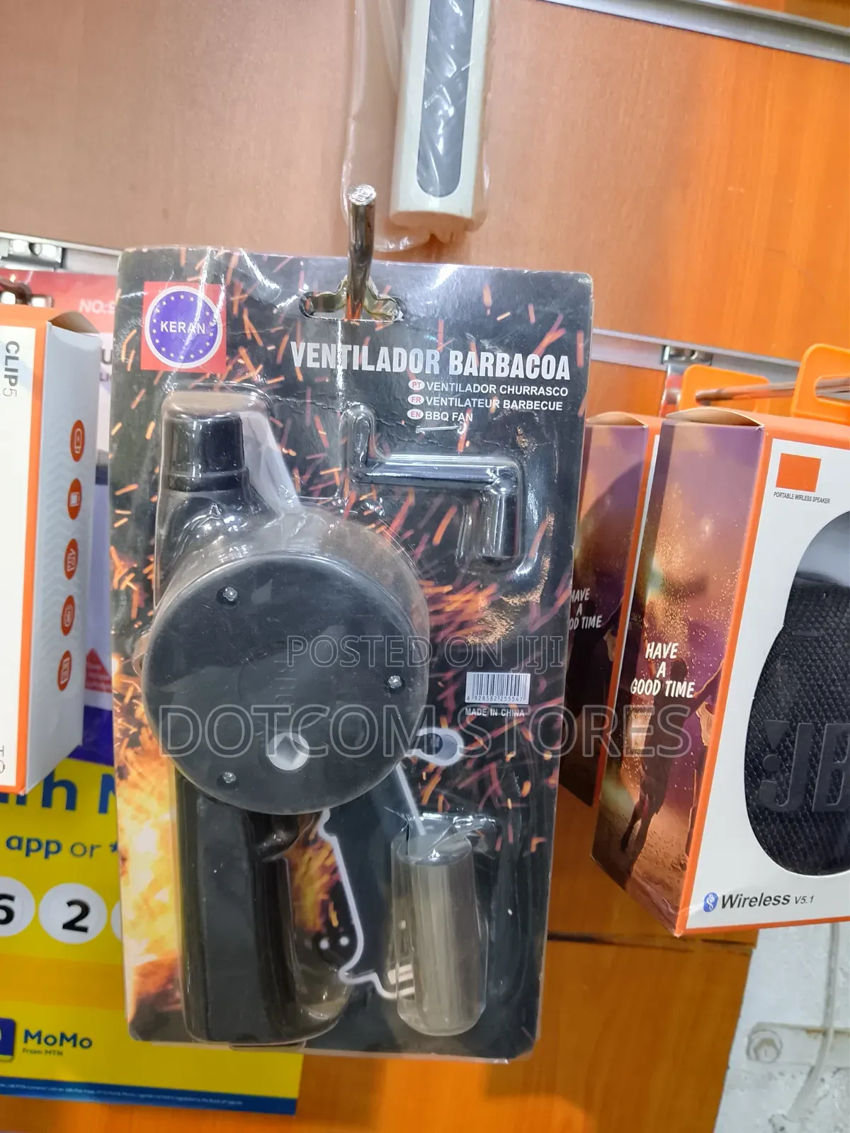 Portable BBQ Hand Crank Air Blower Fast Fire Starter