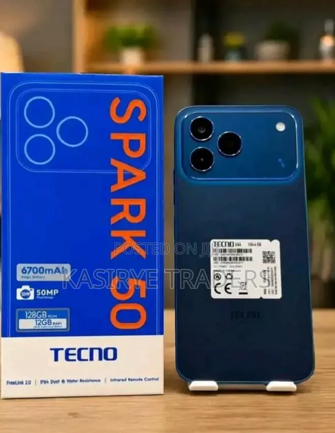 New Tecno Spark 50 128 GB Blue