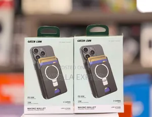 Green Lion Magno Wallet 5000mah Power Bank, Magsafe Wallet