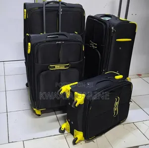 4 Set Suitcase Canvas Strong Material Oxford Fabric, Spinner Wheels