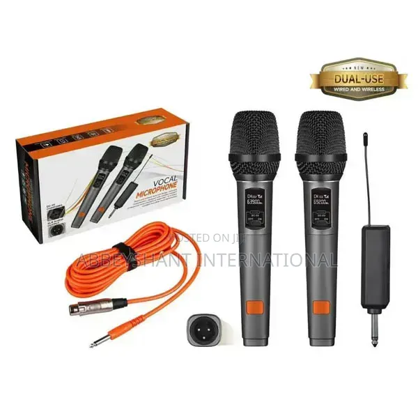 X230 Dual-Use Wired and Wireless Vocal Microphone Set