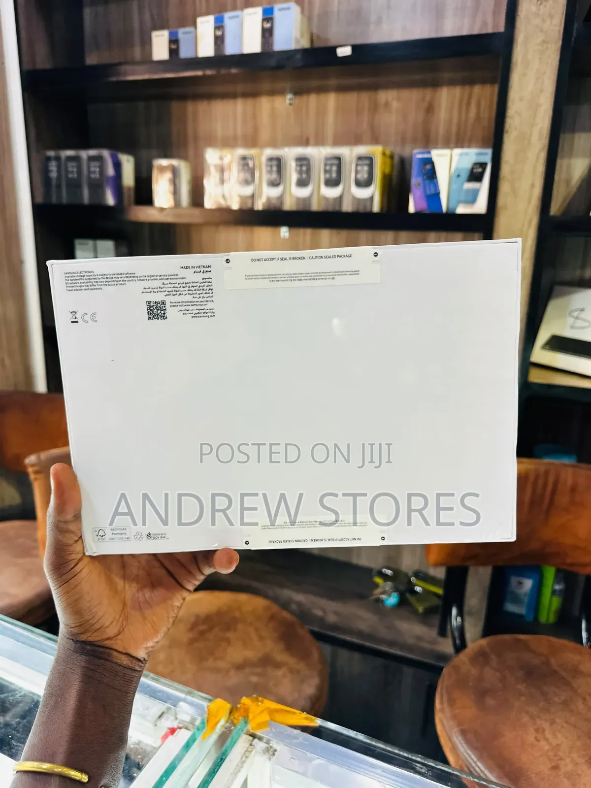 New Samsung Galaxy Tab S10 FE+ 128 GB Black