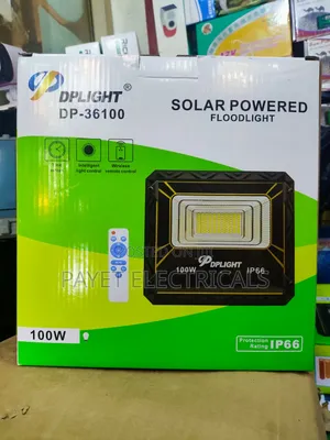 DP Solar Floodlight Light for 100watts
