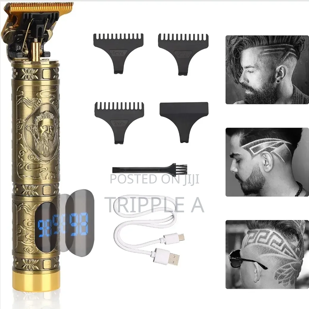 Metal Zero Pitch Professional Hair Clipper