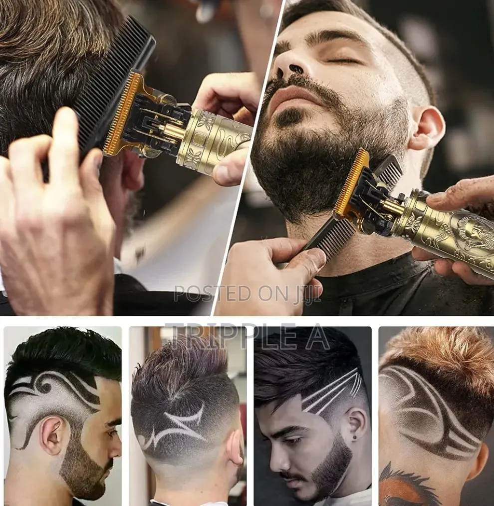 Metal Zero Pitch Professional Hair Clipper