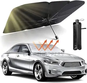Green Lion Car Windshield Sunshade Umbrella