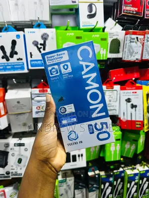 New Tecno Camon 50 Pro 256 GB Black