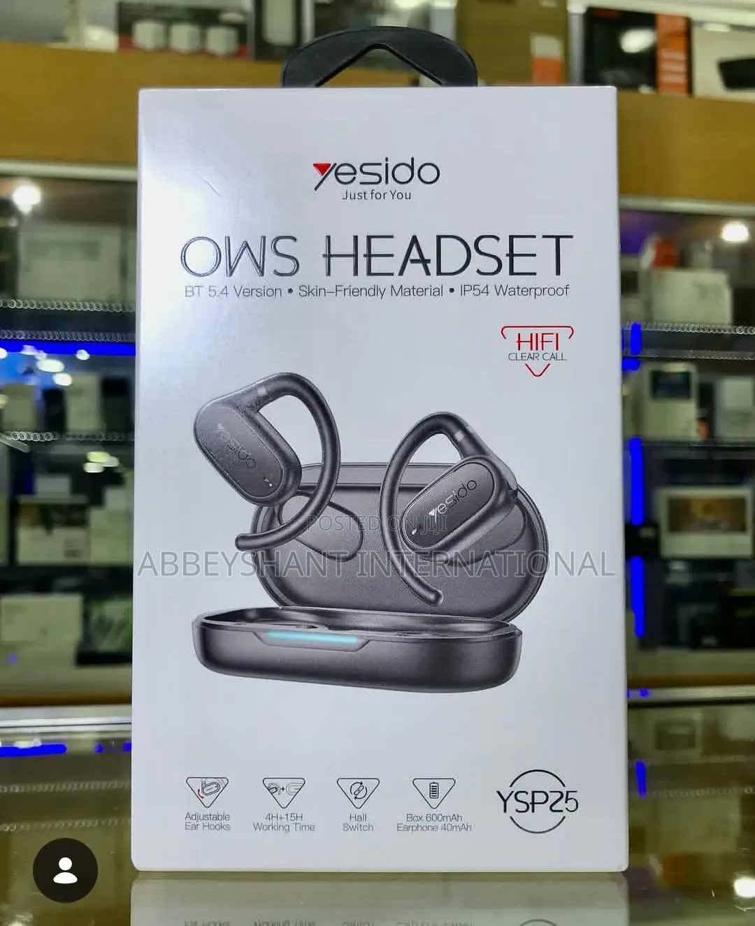 Open-Ear Wireless Sports Headset