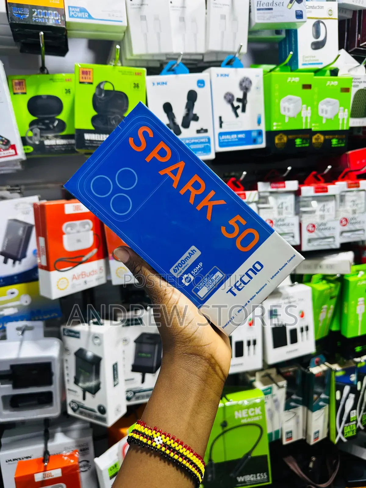 New Tecno Spark 50 128 GB Orange