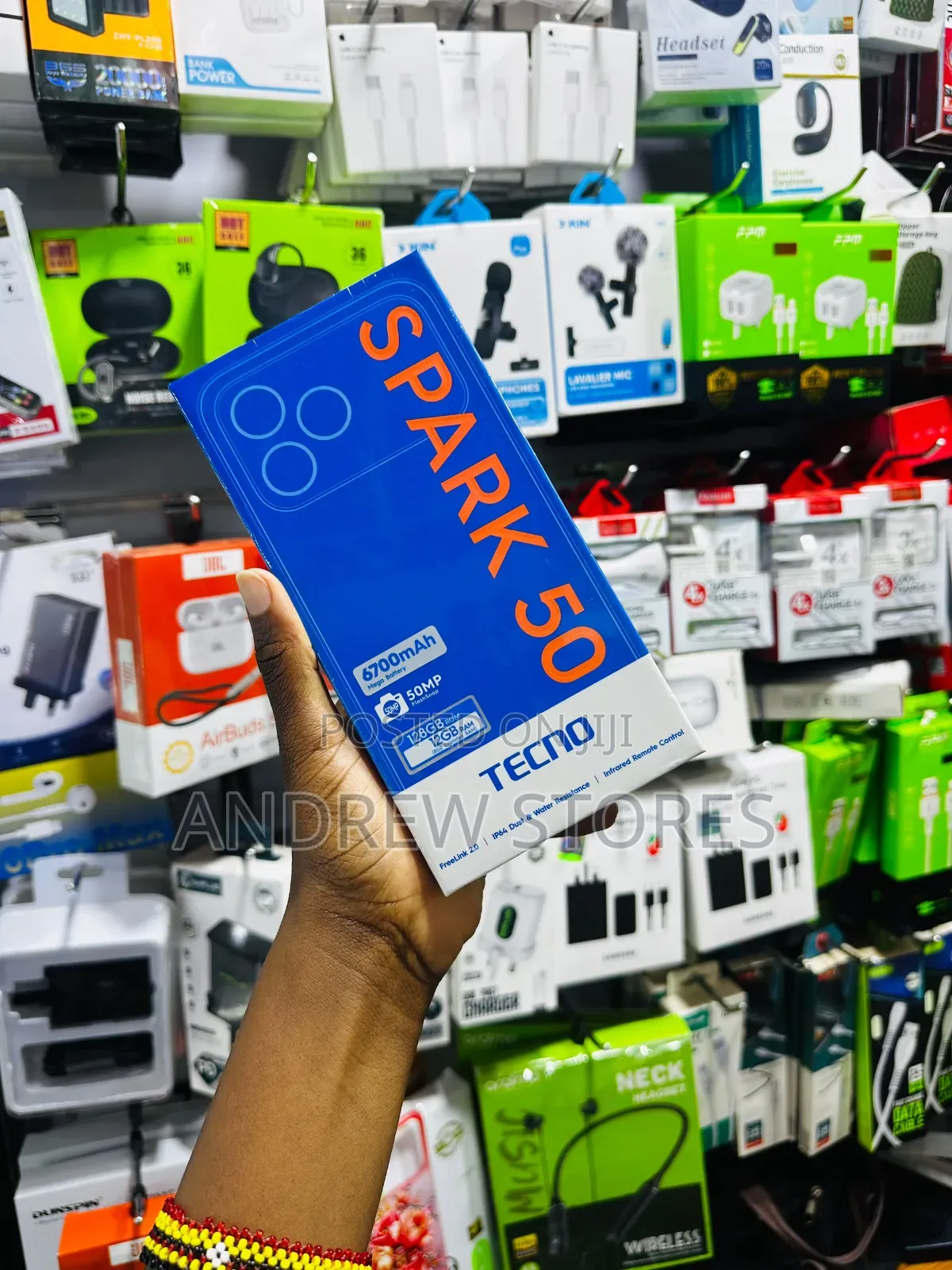 New Tecno Spark 50 128 GB Orange