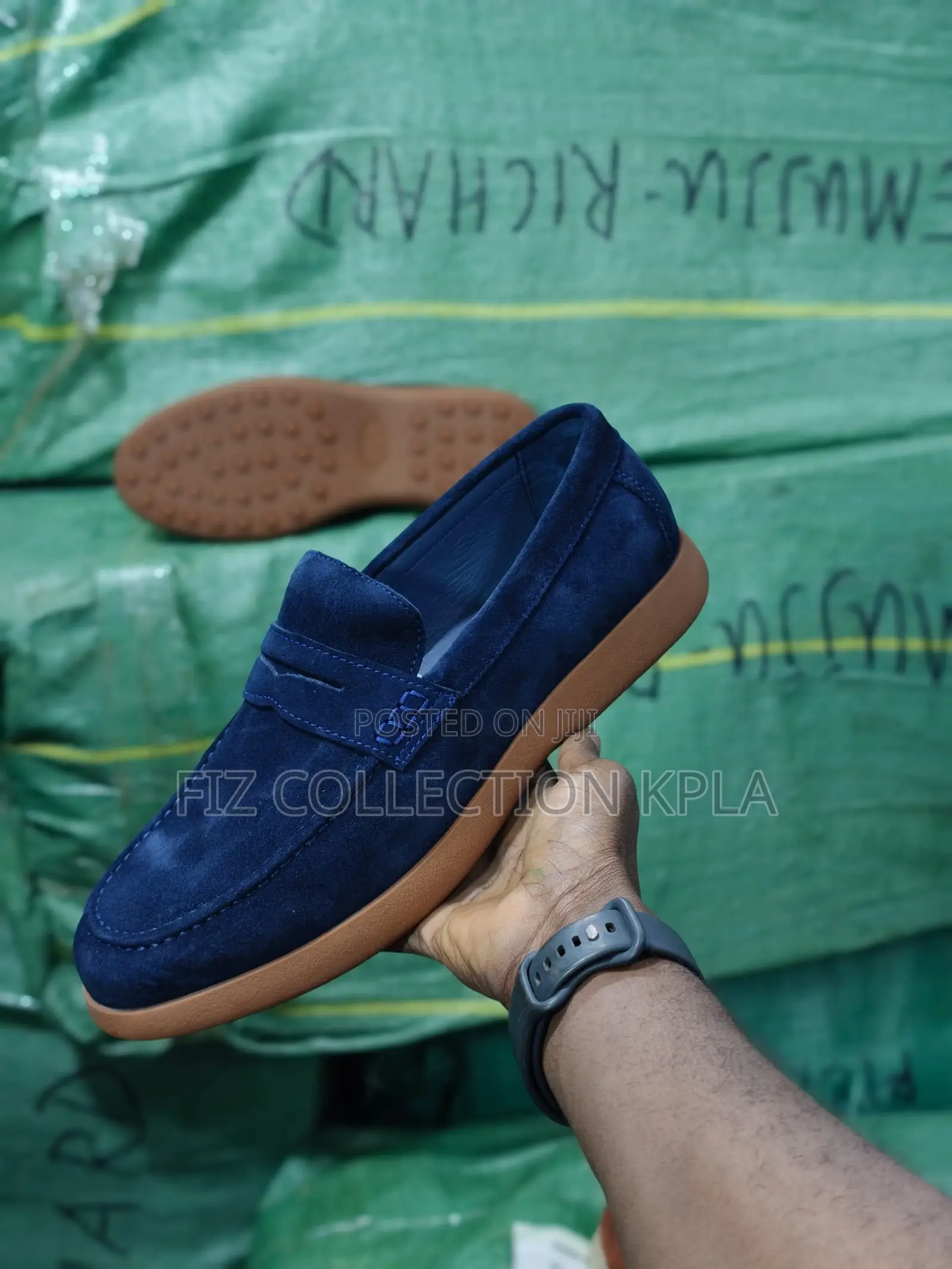 Blue Tod’s Suede Smart Casual Shoes for Men
