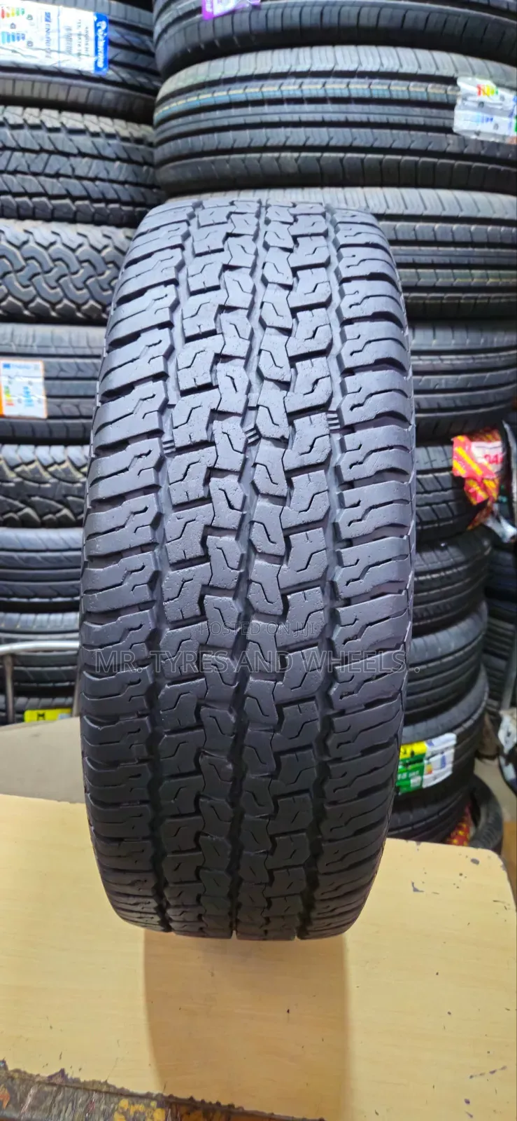 235 65 R17 MRF Wanderer a/T Wide and Tall Enough to Left Ur Car.