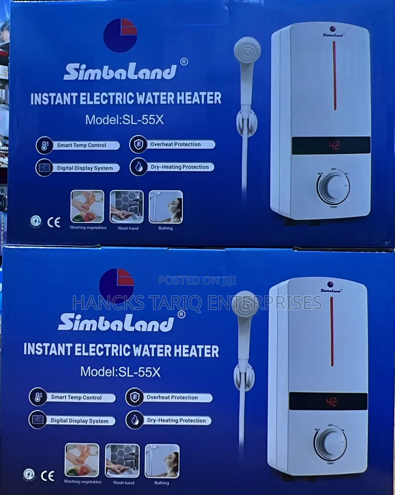 Simbaland Instant Electric Water Heater (Model: SL-55X)