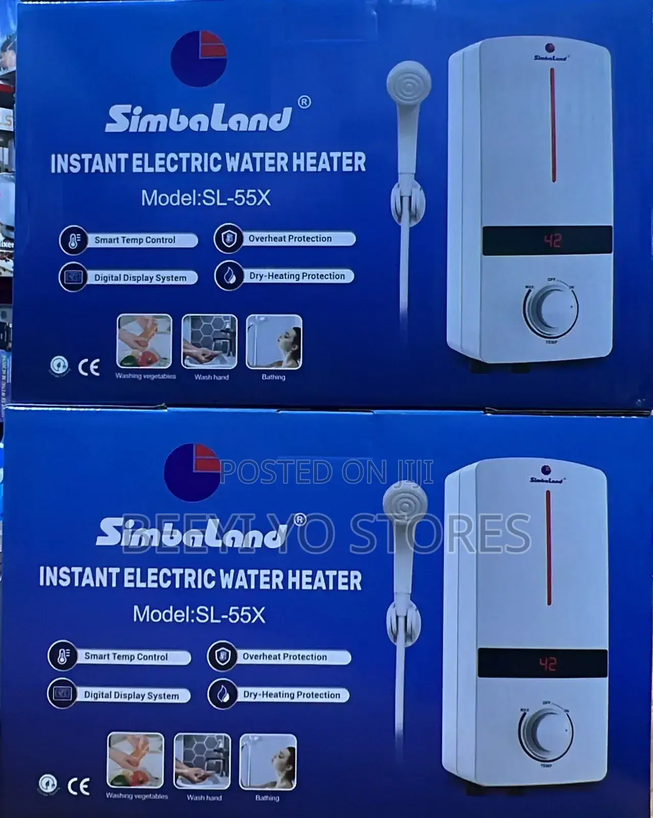 Simbaland Instant Electric Water Heater (Model: SL-55X)