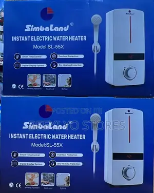 Simbaland Instant Electric Water Heater (Model: SL-55X)