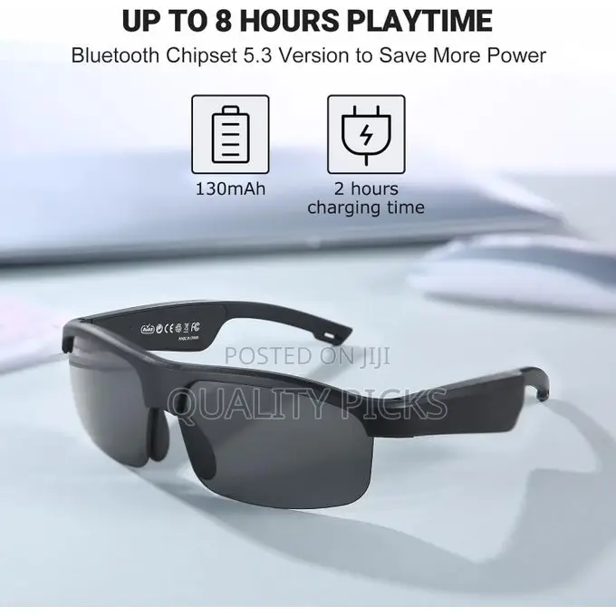M9 Pro Smart Glasses, Polarized Bluetooth Sunglasses,