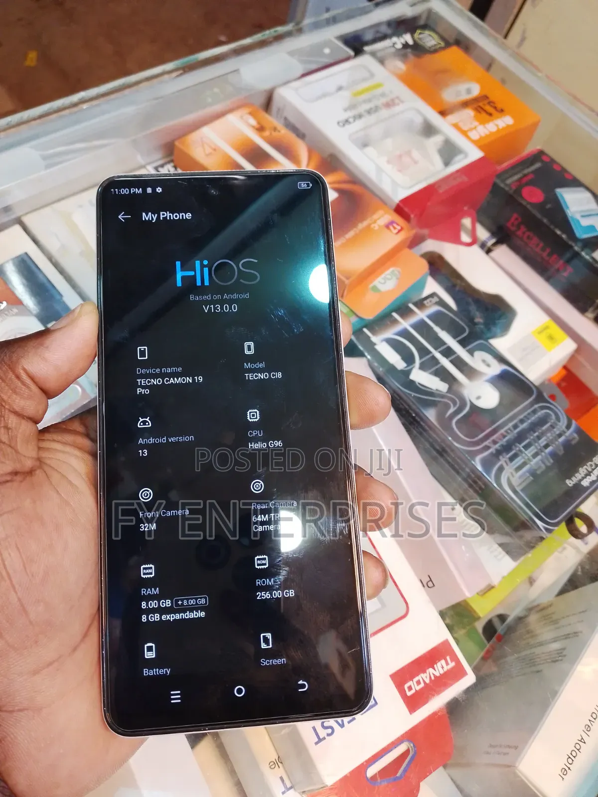 New Tecno Camon 19 Pro 256 GB White