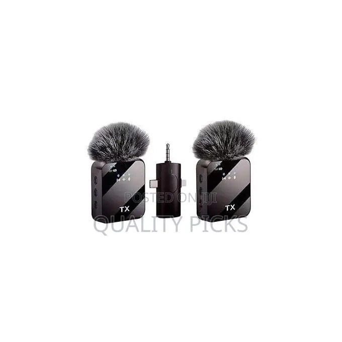 F11-2 Wireless Lavalier Universal Microphone 3-in-1