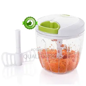 2-in-1 Quick Hand Pull Manual Food Chopper