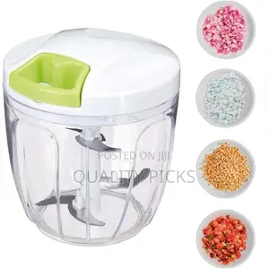2-in-1 Quick Hand Pull Manual Food Chopper