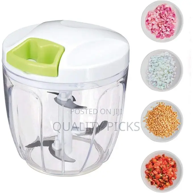 2-in-1 Quick Hand Pull Manual Food Chopper