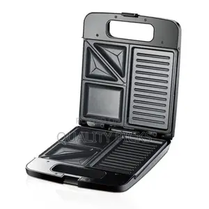 3-in-1 Sandwich, Waffle Grill Maker
