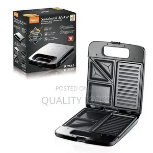 3-in-1 Sandwich, Waffle Grill Maker
