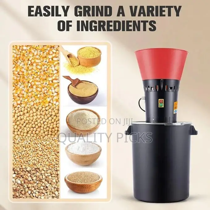 Grain Mill Grinder Electric Corn Grinder, Agricultural Feed