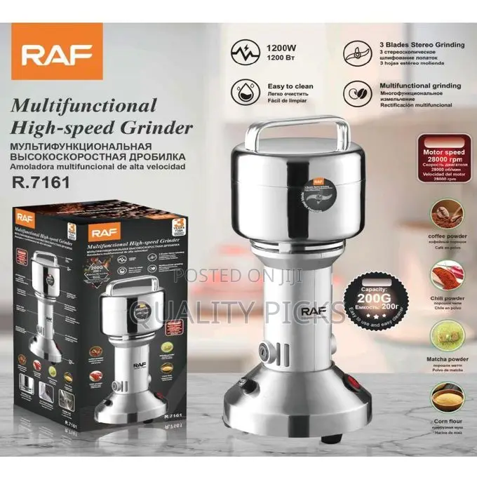 Speed Motor Electric Dry Powder Food Grinder