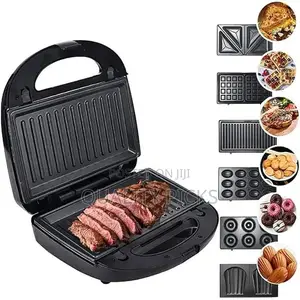 6-in-1 Grill Multimaker Electric Multifunctional Toster
