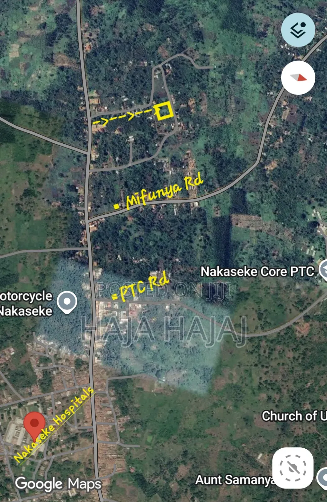 Kibanja for Sale Near Nakaseke Hospital