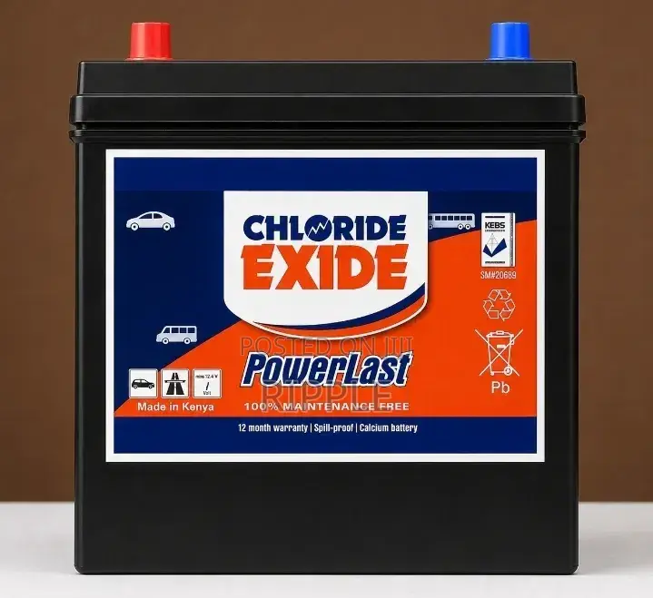 35Ah Chloride Exide MF PowerLast 035MF 253CCA Car Battery 12V