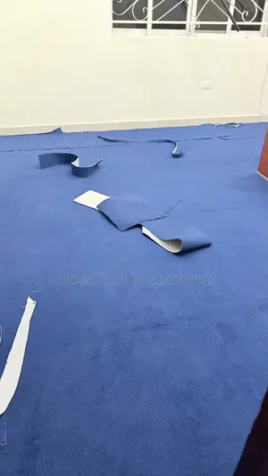 Blue Wool Carpet – Elegant Comfortable Flooring