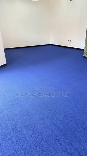 Blue Woolen Wall to Wall Carpet – Premium Quality