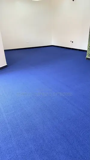 Blue Woolen Wall to Wall Carpet – Premium Quality