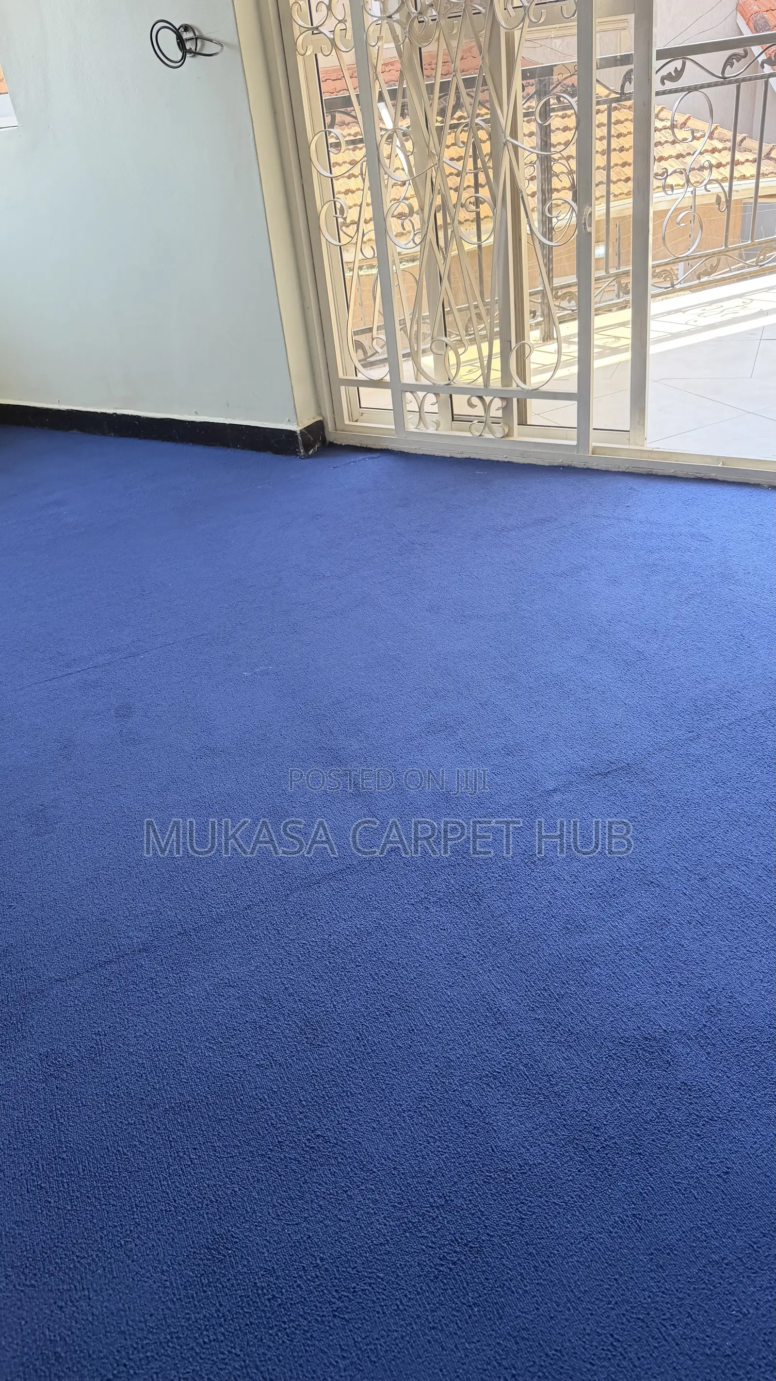 Blue Woolen Wall to Wall Carpet – Premium Quality