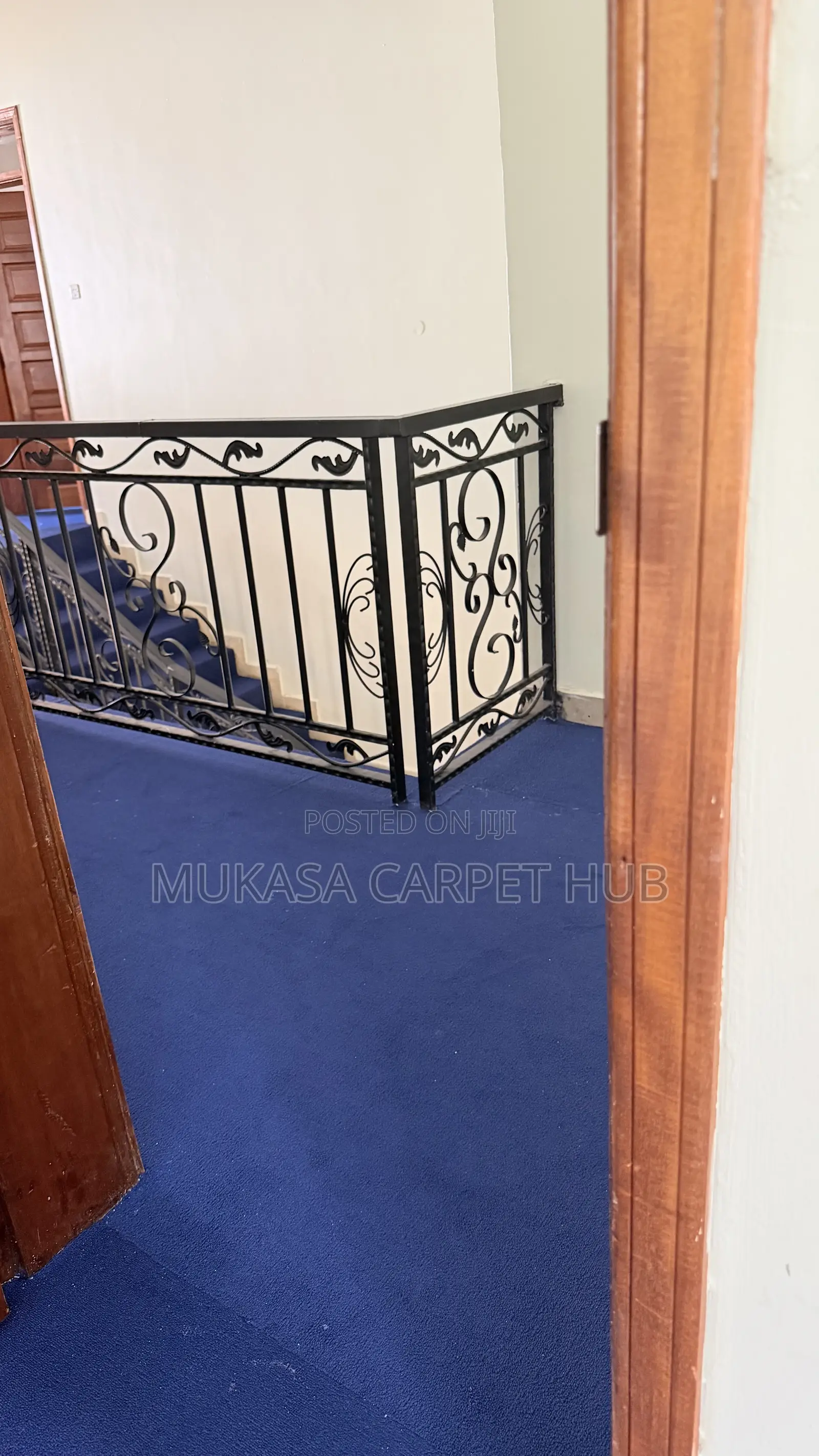 Affordable Blue Woolen Carpet – Soft Durable