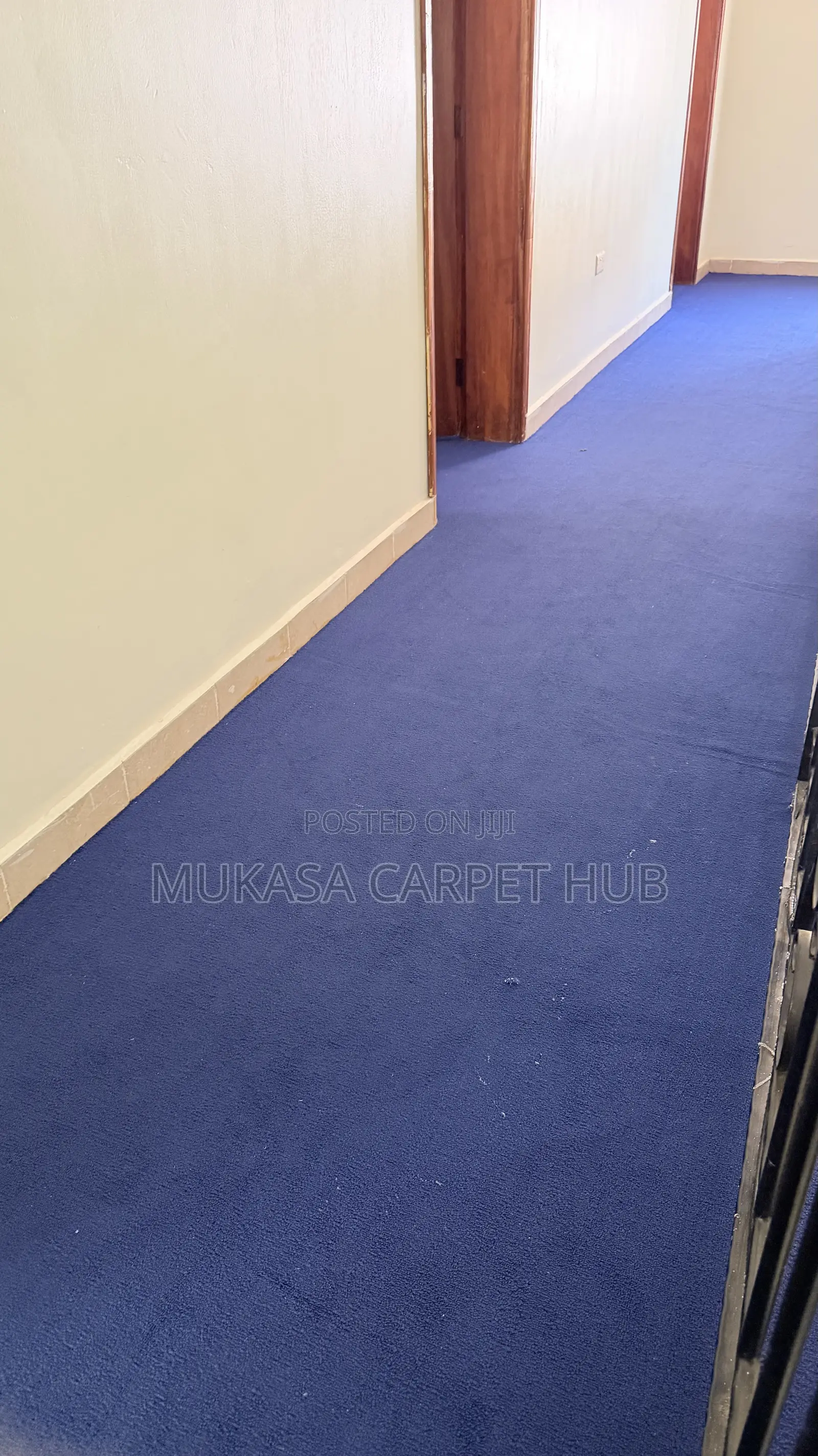 Blue Woolen Carpet – Luxury Soft Carpet for Modern Homes