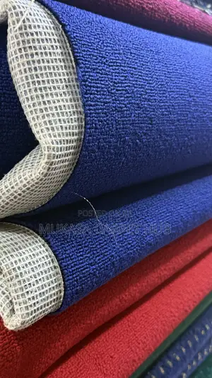 Blue Woolen Carpet Kampala – Premium Carpet Installation