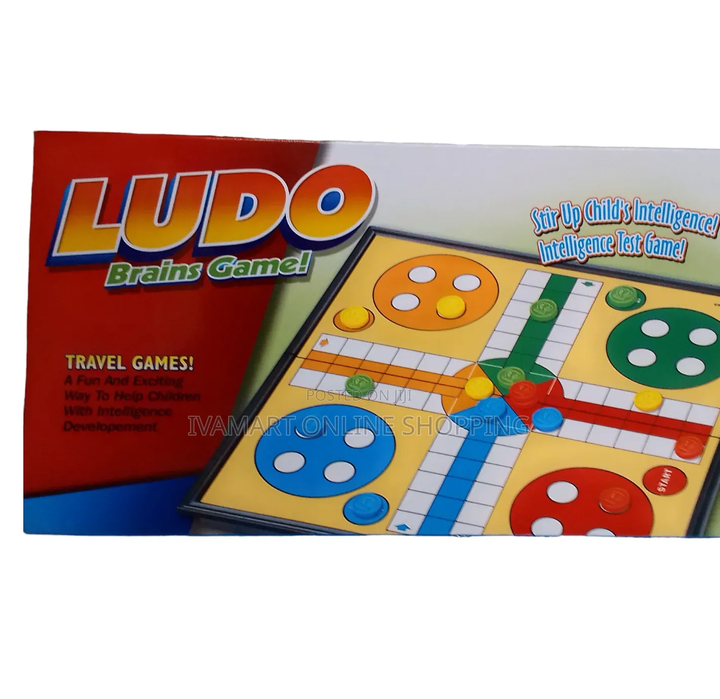 Magnetic Ludo Board Game - Brains Game