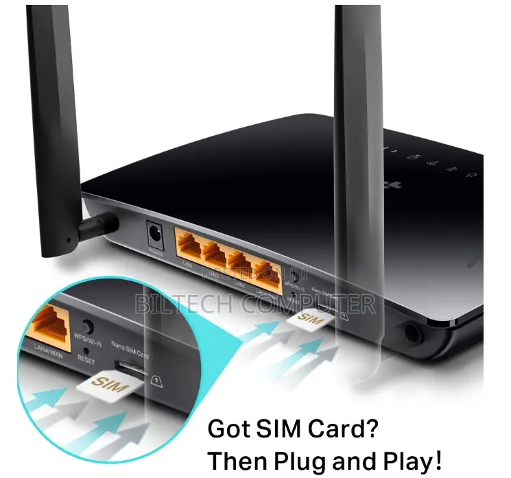 TP Link TL-MR3420 3g/4g Wireless N Router, 300Mbps Speed