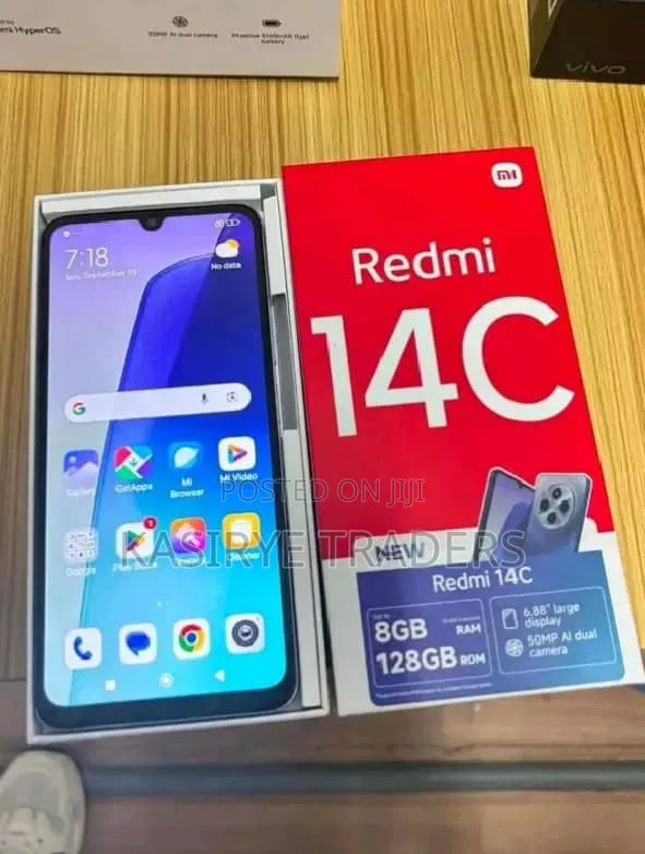 New Xiaomi Redmi 14C 128 GB Black