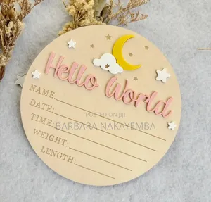 3D Baby Announcing Souvenir