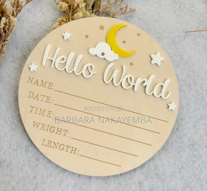 3D Baby Announcing Souvenir