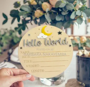 3D Baby Announcing Souvenir