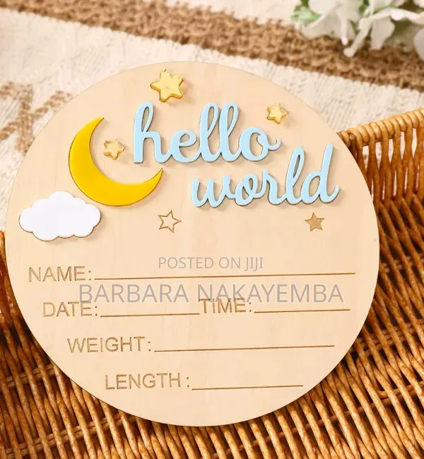 3D Baby Announcing Souvenir