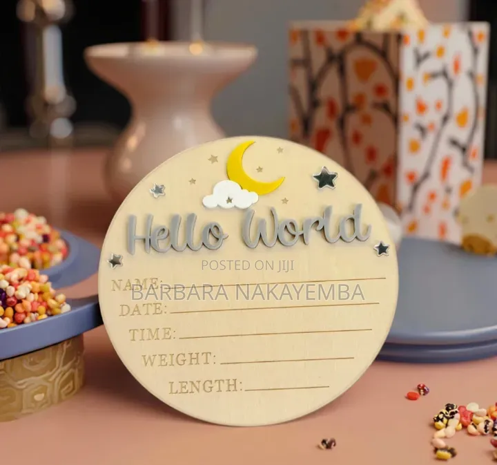 3D Baby Announcing Souvenir