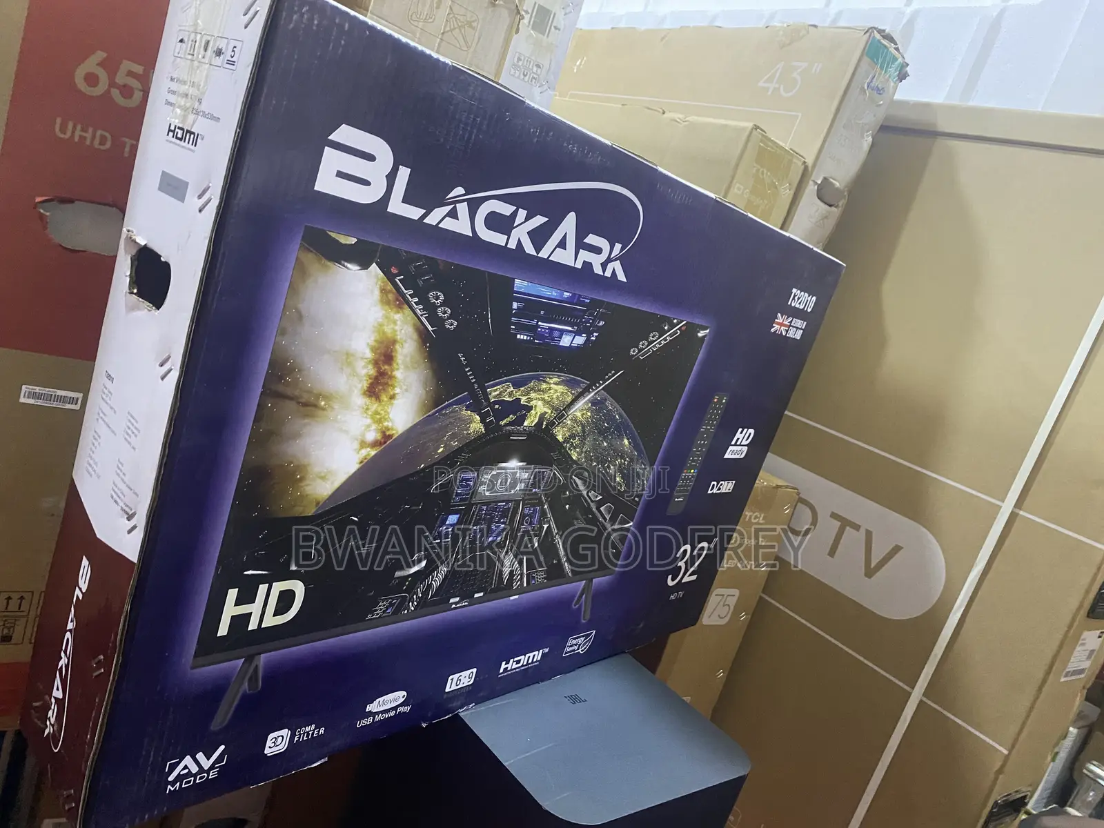 Black Ark 32inches Smart TV