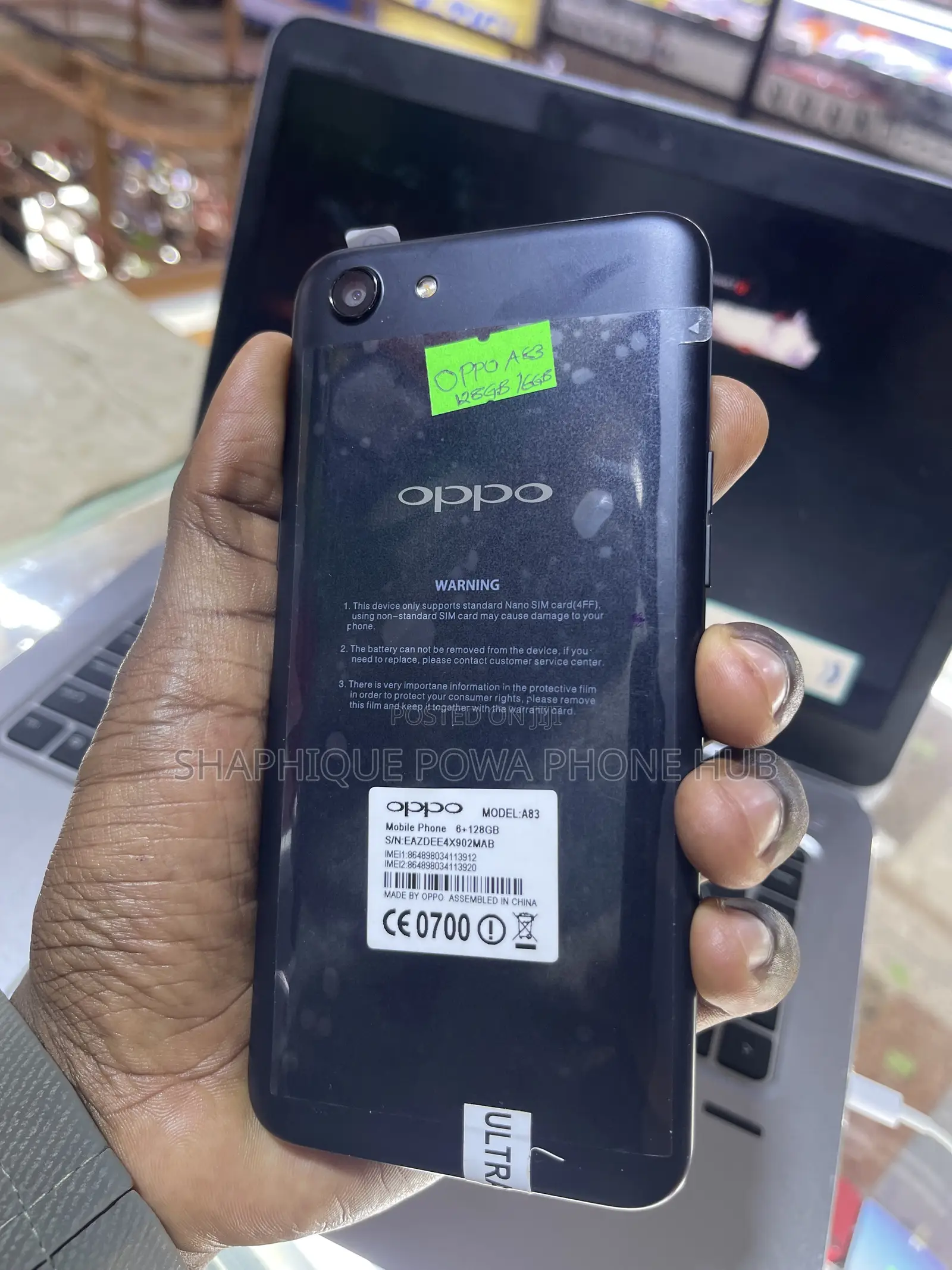Oppo A83 128 GB Black