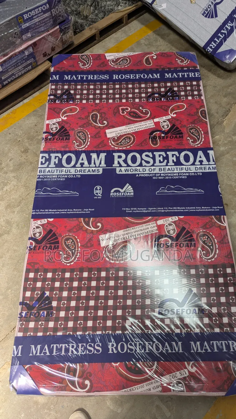 Rosefoam Mattress 3*6
